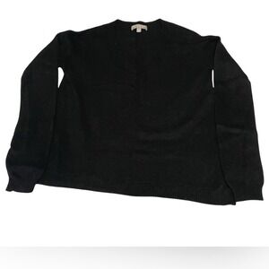 Banana Republic Touch of Cashmere Black V-Neck Sweater Womens‎ Size Small